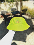 Orange- bucket hat