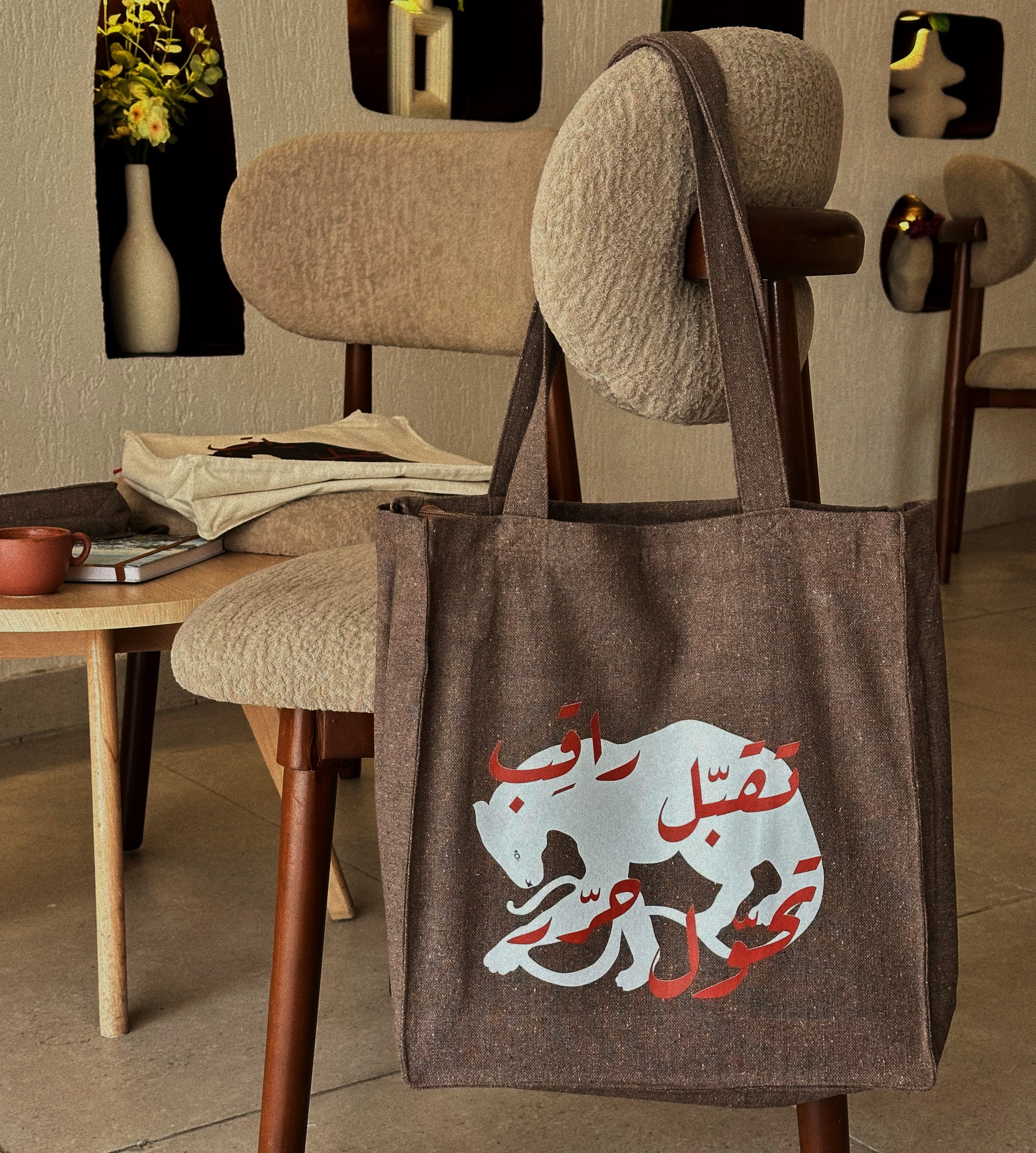 overthining - Large Tote bag
