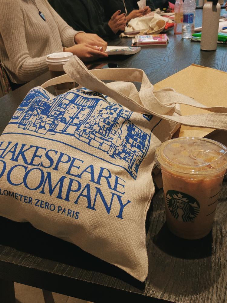 Shakespeare and company - medium tote bag