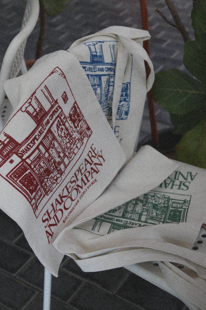 Shakespeare and company - medium tote bag