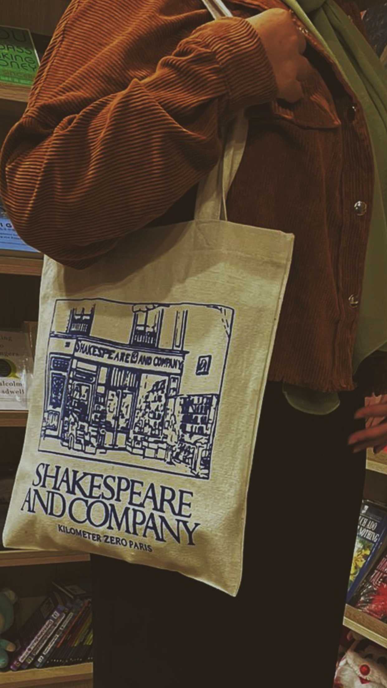 Shakespeare and company - medium tote bag