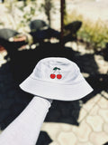 Cherry- bucket hat