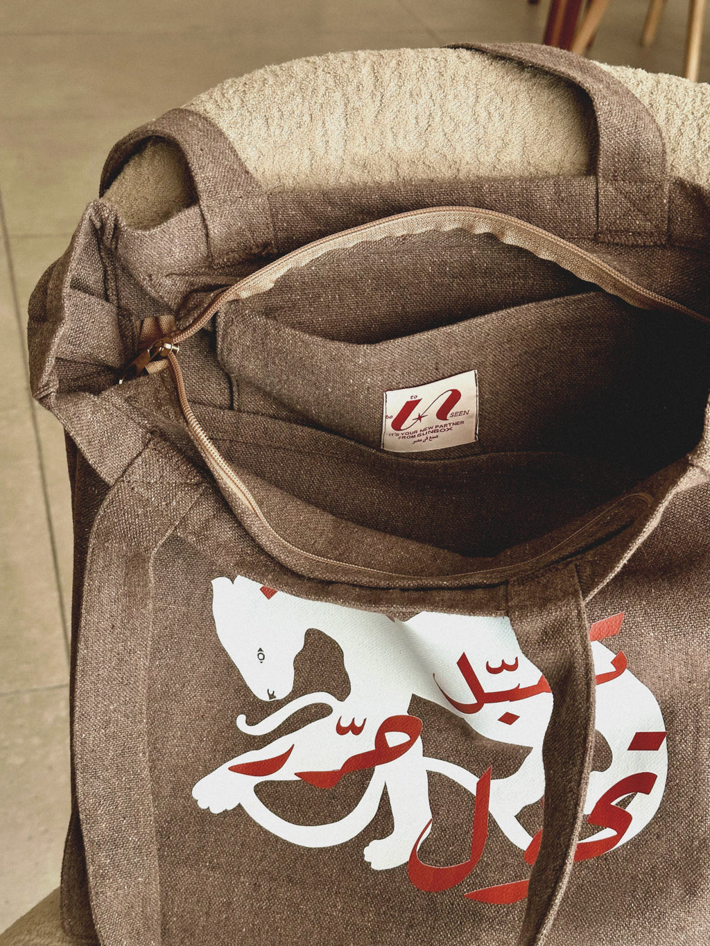 overthining - Large Tote bag