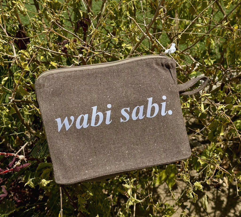 wabi sabi- pouch