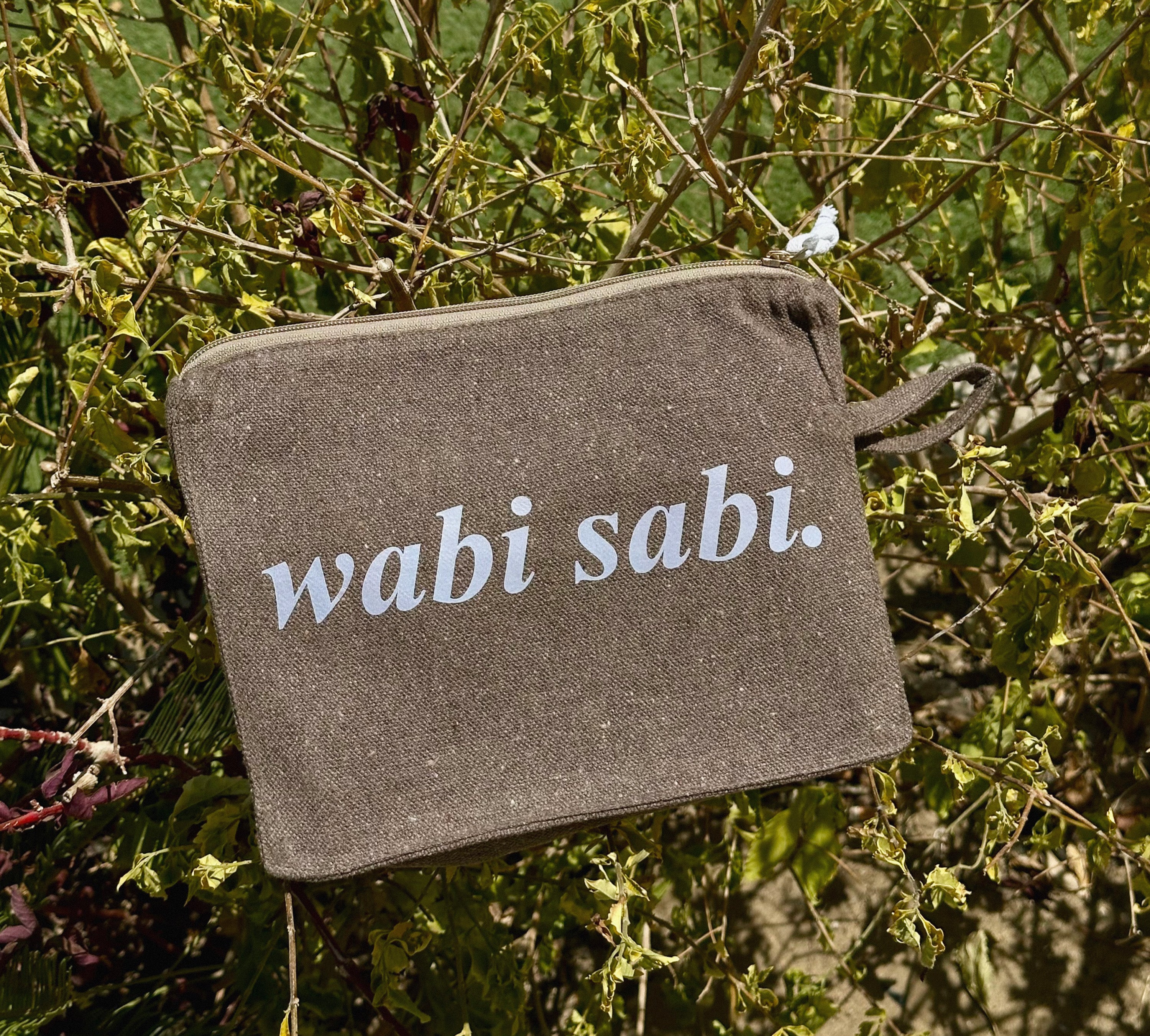wabi sabi- pouch