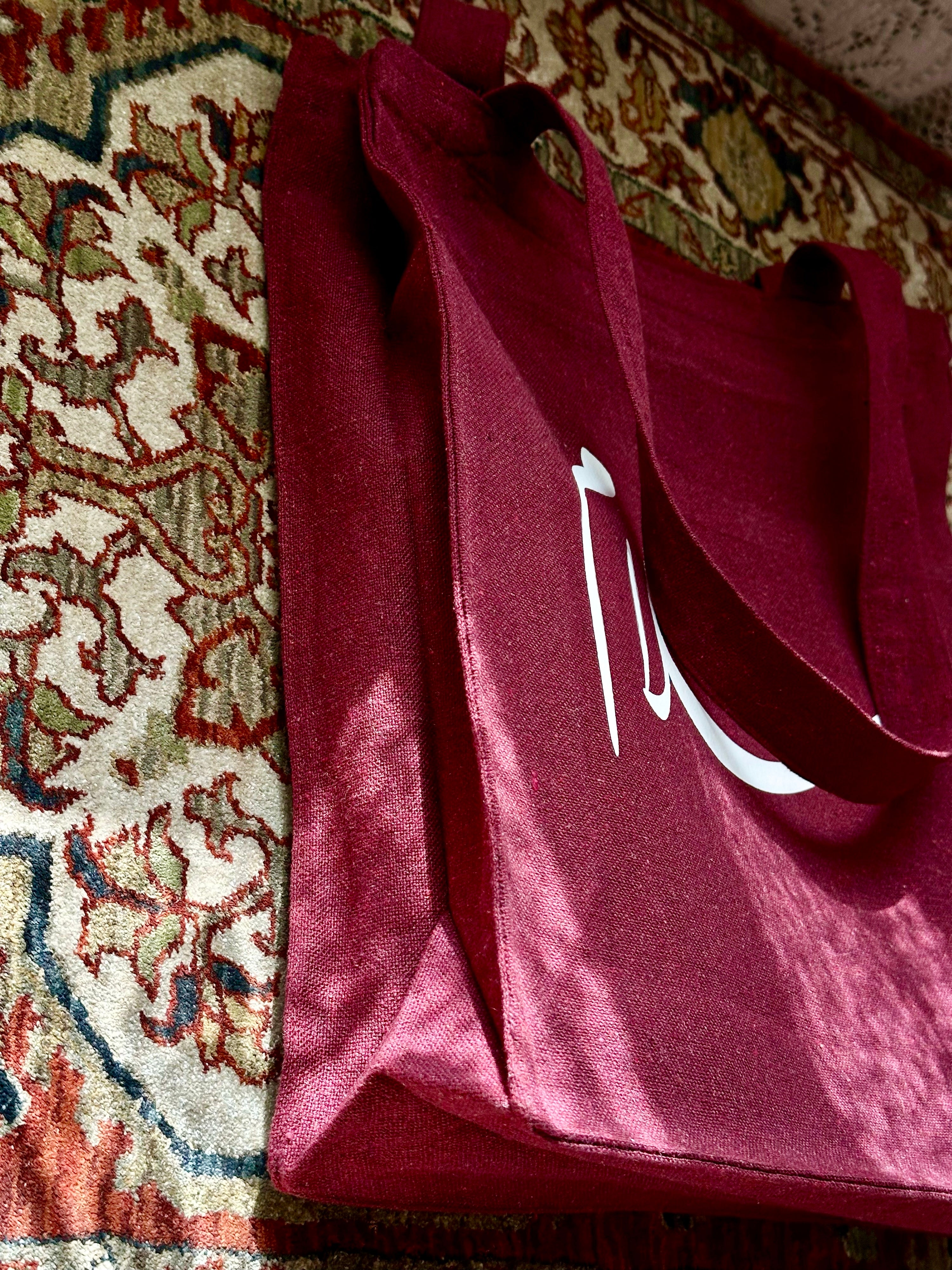 سلام | Peace - large tote bag