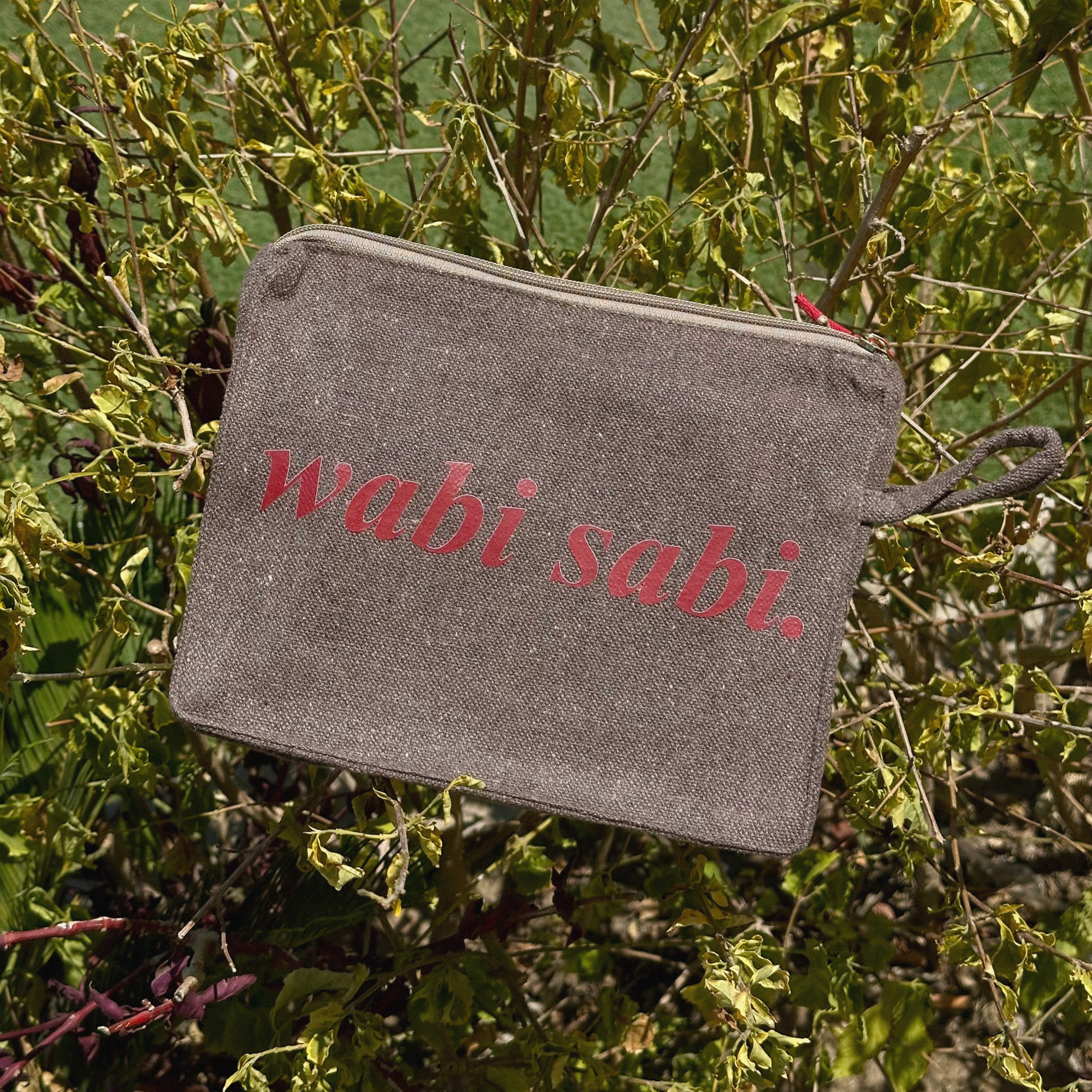 wabi sabi- pouch