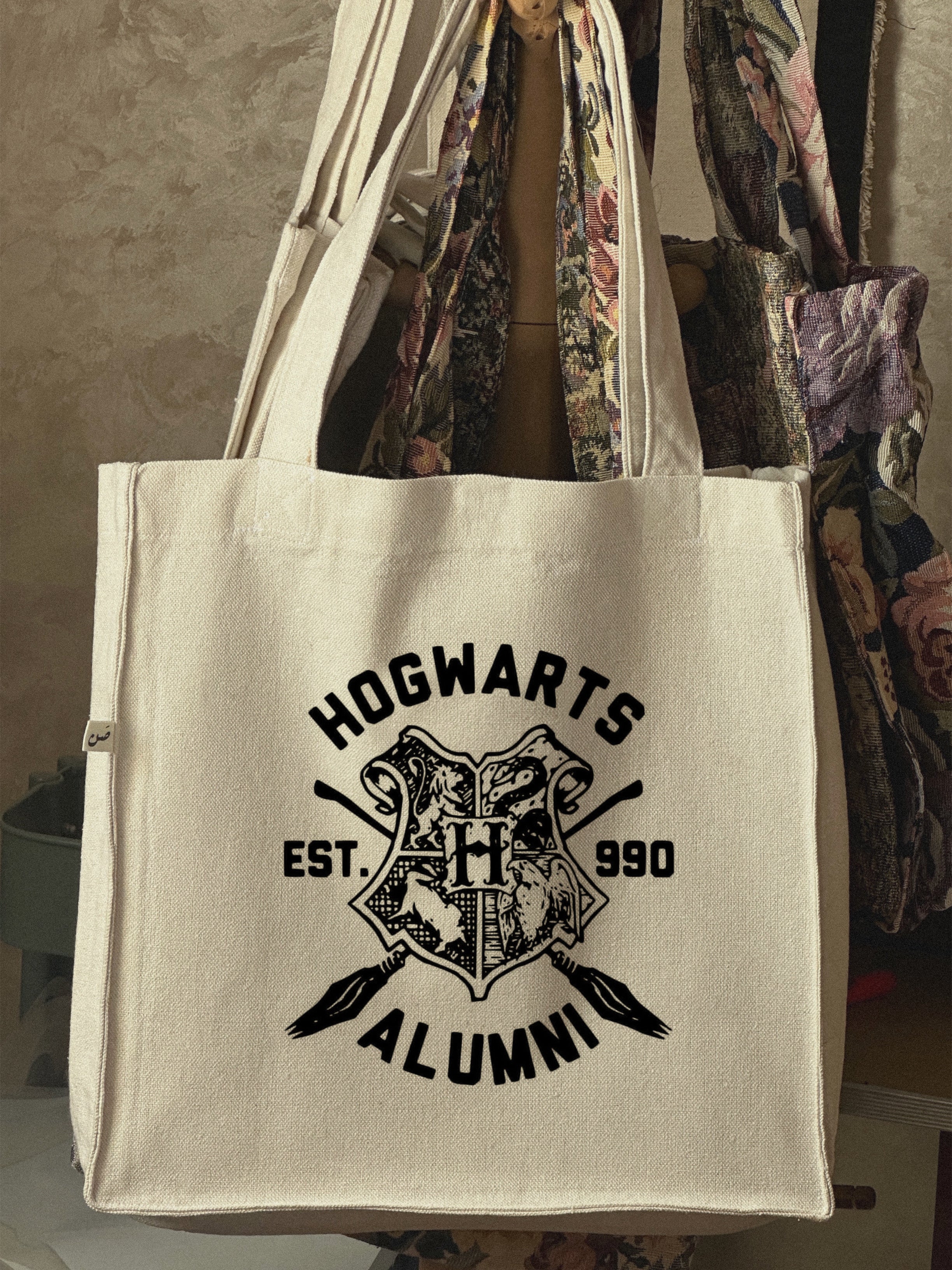 Hogwarts — large tote bag