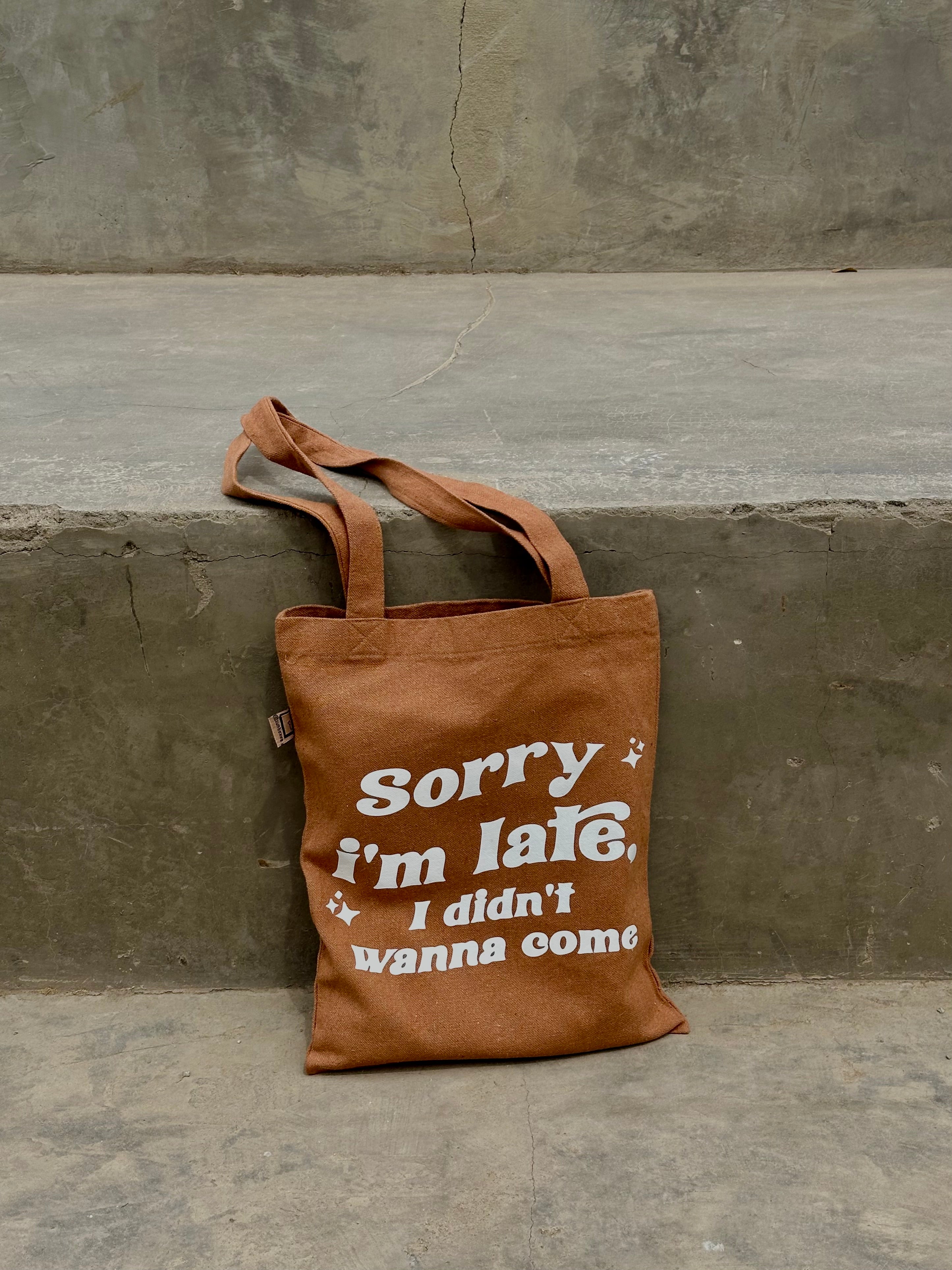 sorry - medium tote bag