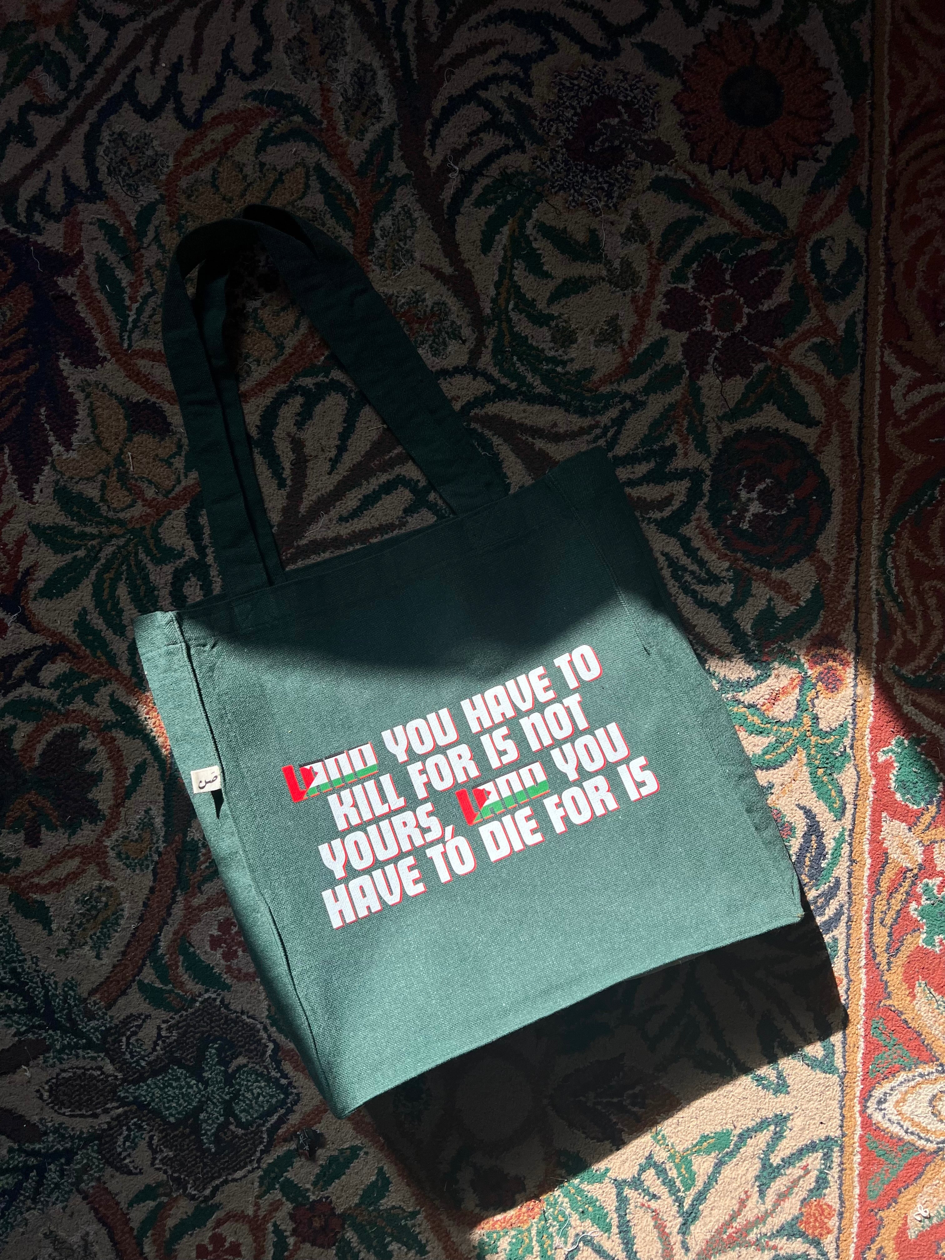 Free Palestine - large tote bag