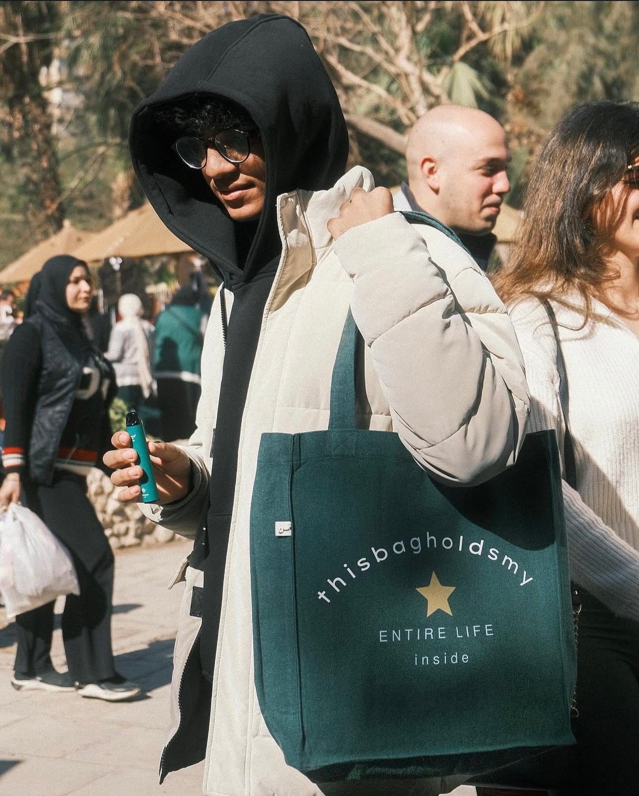 everything bag - large tote bag