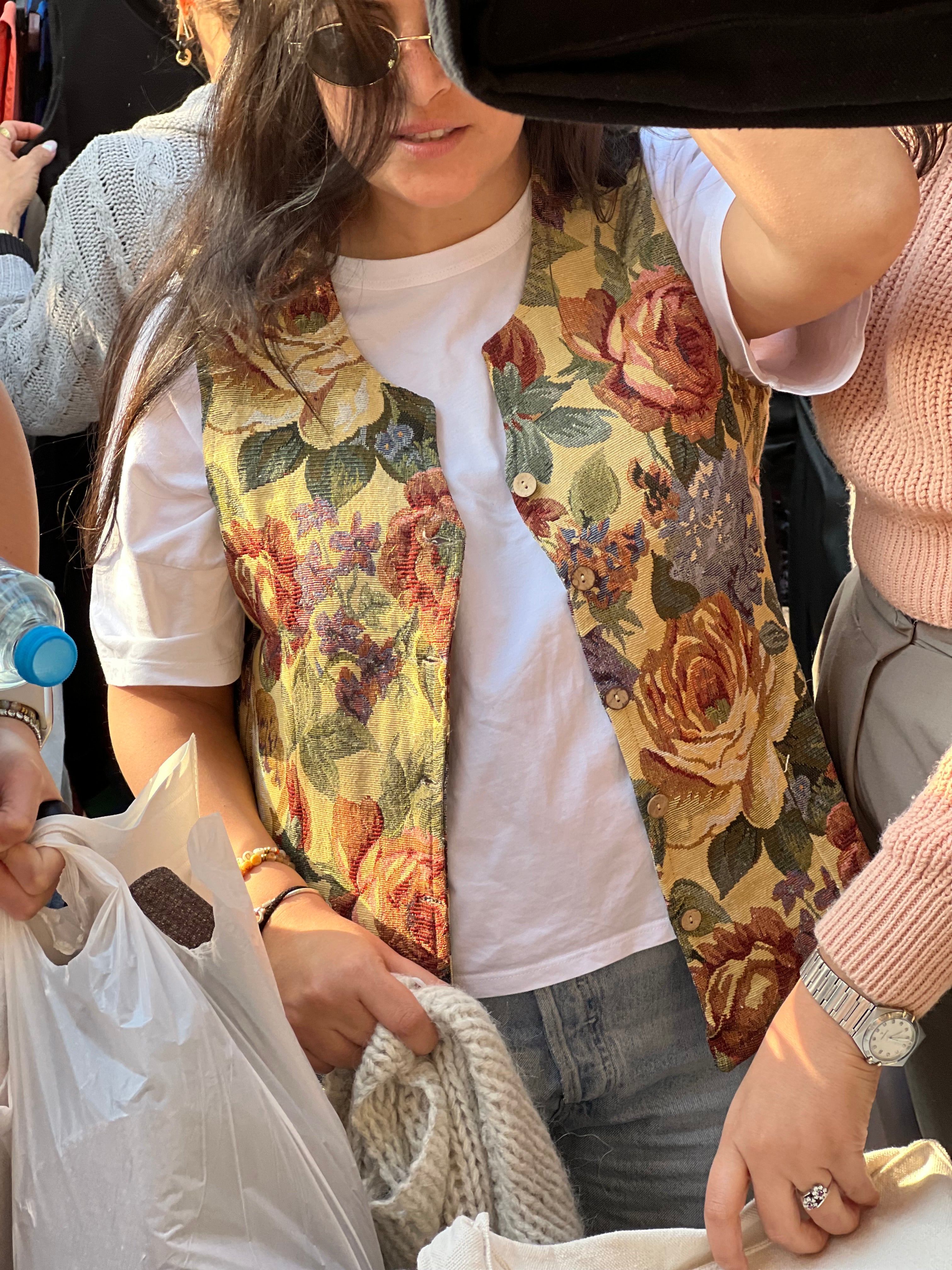 Floral Vest