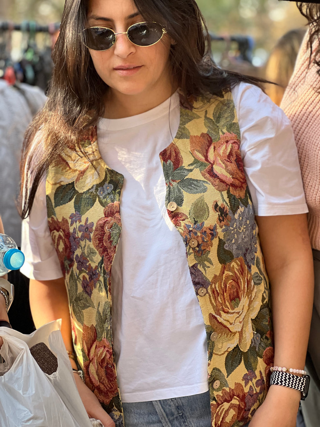 Floral Vest