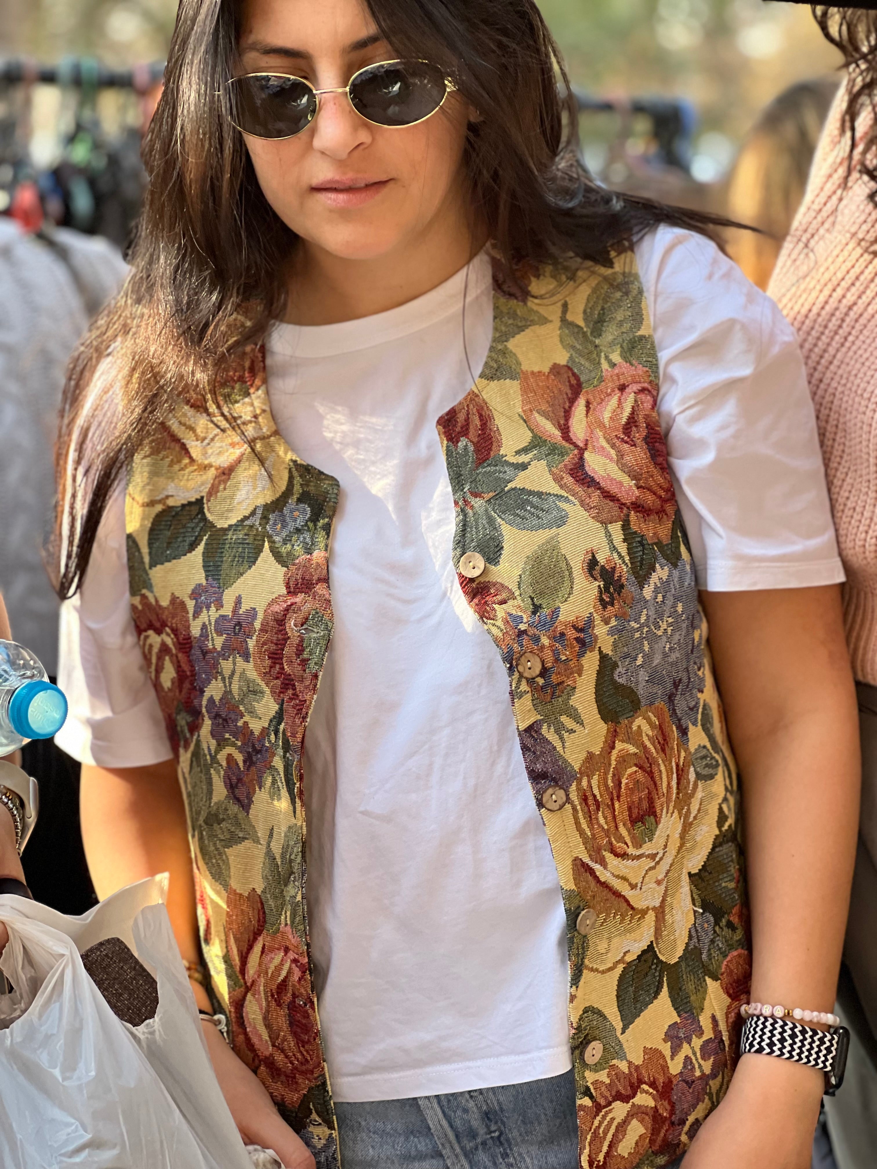 Floral Vest