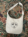 sad heart - cross bag