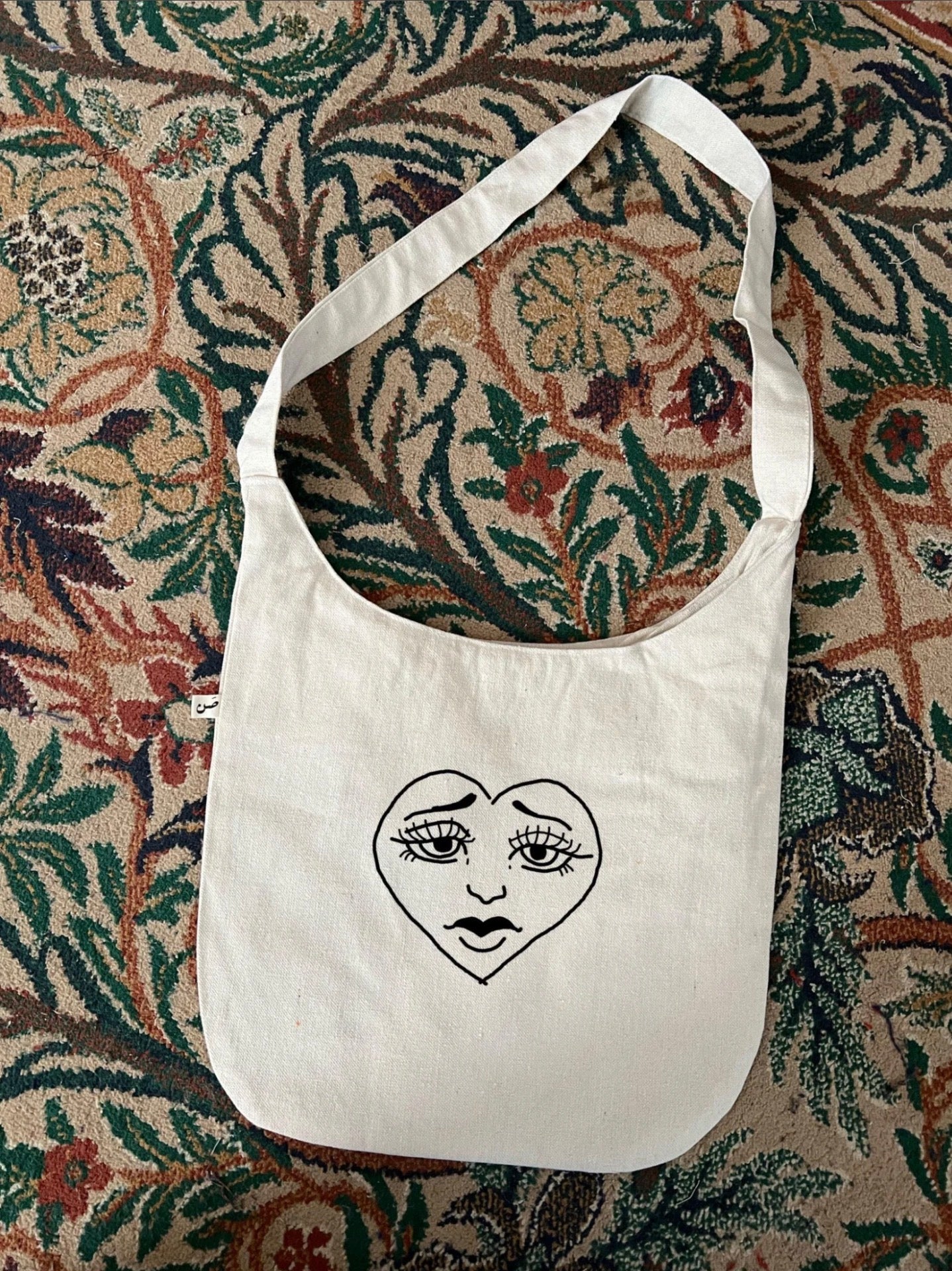 sad heart - cross bag