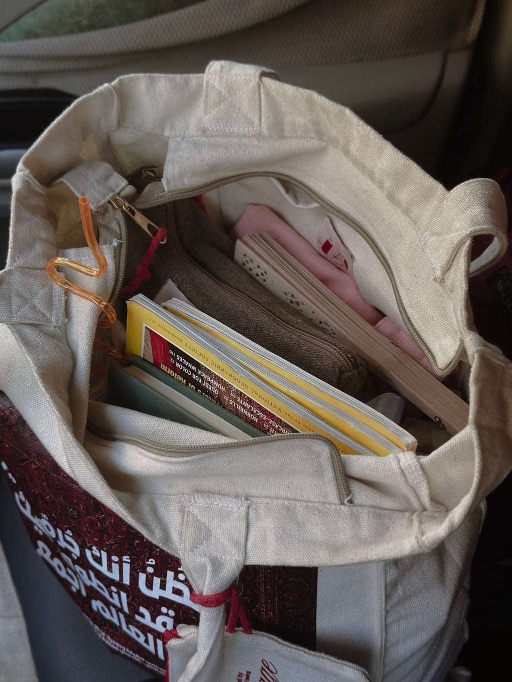 Nerdi ✨ - Large off white Tote bag