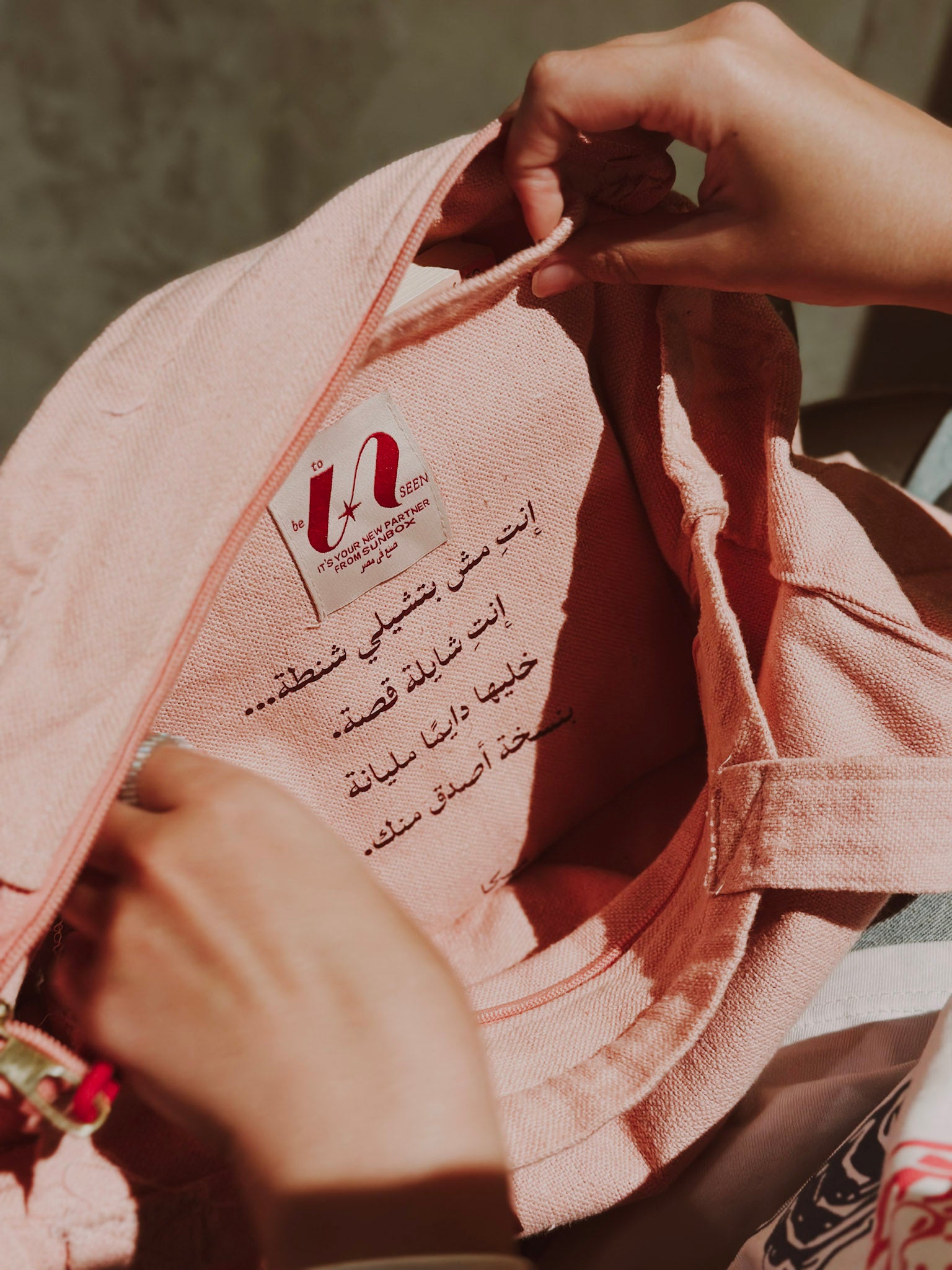 Healed-ish ✨ - Large Pink Tote bag