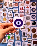 Blue evil eye