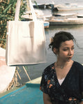 peace and quiet- large tote bag