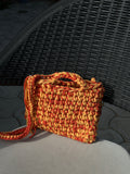 sun - crochet bag