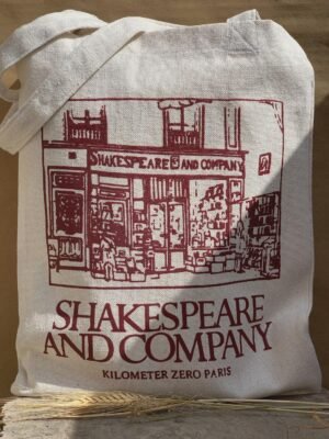 Shakespeare and company - medium tote bag