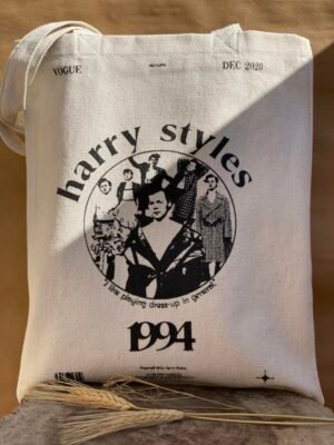 Harry Styles • 1994 medium off white tote bag