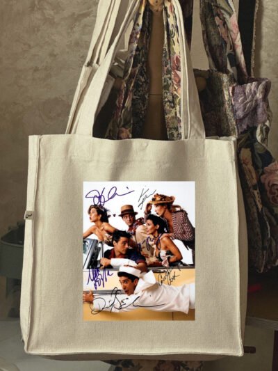 friends show -Signed poster — off white large tote bag