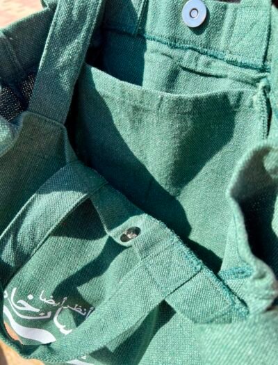 IMG_4679 أم - large oill green tote bag