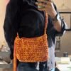 sunrise- crochet cross bag - Image 2