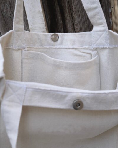 CD40541D-43DD-482E-A84E-C1D9A229611B hearts - large off white tote bag