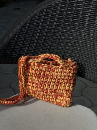 sun - crochet bag