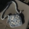 ice - crochet cross bag - Image 2