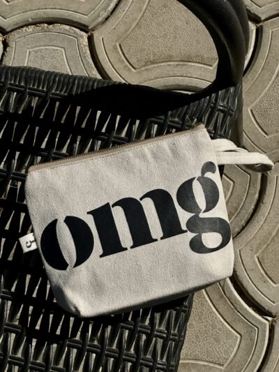 omg. - off white pouch