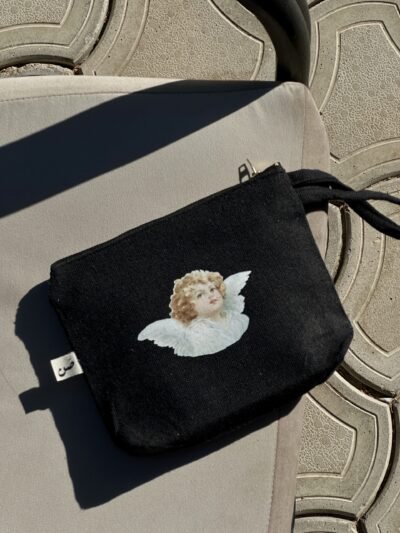 angel ~ black pouch