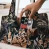 roses large tote bag
