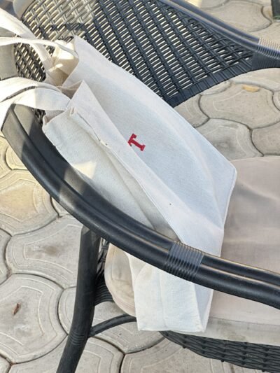 Lost - large off white tote bag