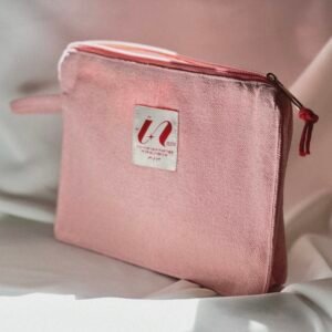 1A8F3C2A-F596-4358-80C0-76899656D292 Dusty Pink Pouch