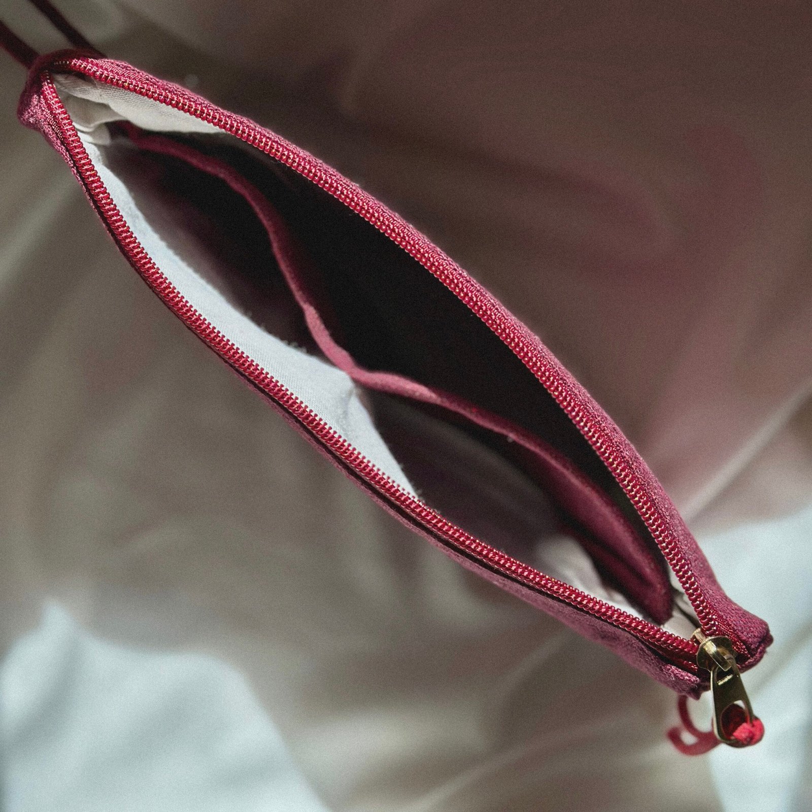 Wine Red Pouch - Image 4