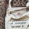 Museum - Large Off White Tote Bag