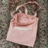 حب - large dusty pink tote bag