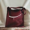 حب | Love - large Burgundy tote bag