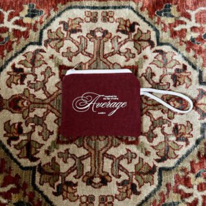 Burgundy Coin Pouch