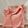 حب - large dusty pink tote bag