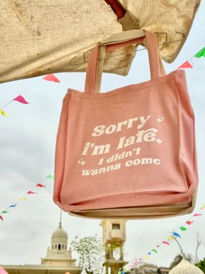 FullSizeRender sorry - dusty pink large tote bag