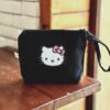 Hello kitty. - Black pouch