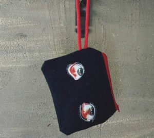 tired eyes - Black Coin Pouch