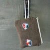 tired eyes - brown Coin Pouch