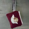 Angle  - Burgundy Coin Pouch
