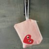 heart - pink Coin Pouch